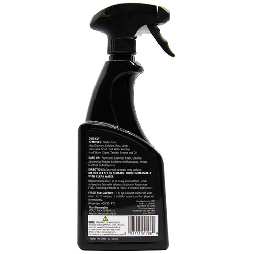 Flitz Metal Pre-Clean (473ml) 16oz Bottle