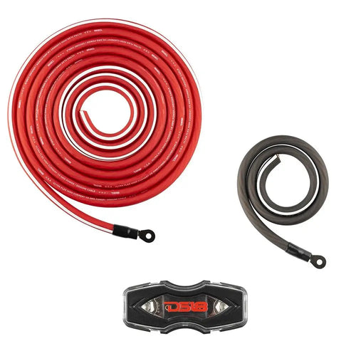 DS18 CCA Amplifier Installation Kit - RED