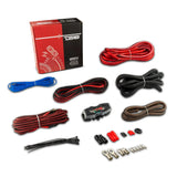 DS18 CCA Amplifier Installation Kit - RED 4 GA