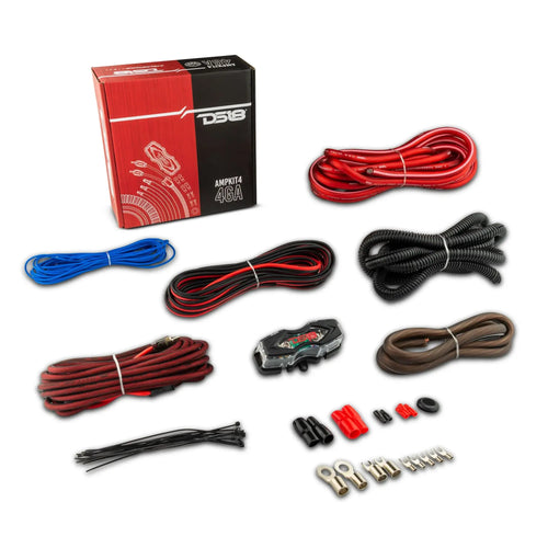 DS18 CCA Amplifier Installation Kit - RED
