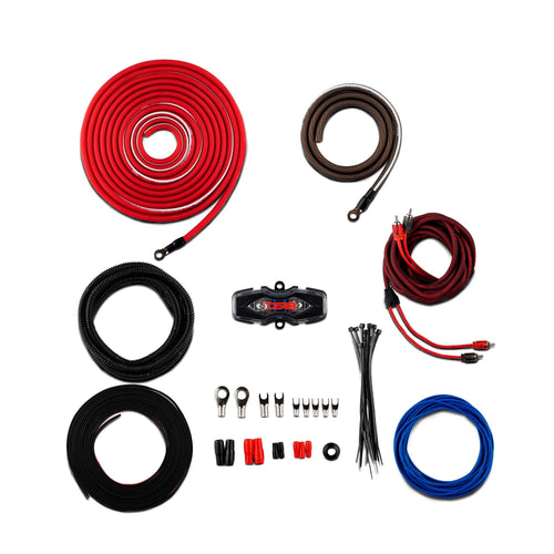 DS18 CCA Amplifier Installation Kit - RED