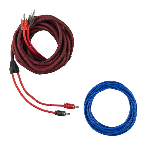DS18 8-GA CCA Amplifier Installation Kit - RED