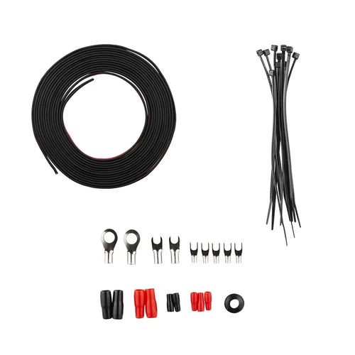DS18 8-GA CCA Amplifier Installation Kit - RED