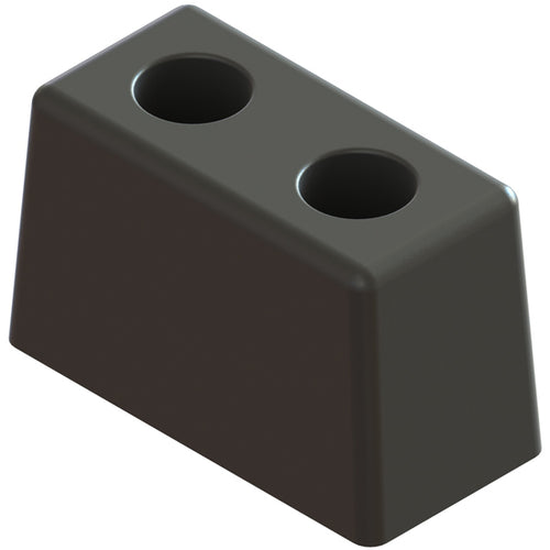 Trailer Bumper 5 9/16" (L) x 2 3/4" taper to 2 3/8" 3 3/8" 🔧