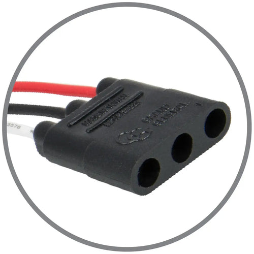 Continuous Triple Female Plug Wire Harness 4” Lead Wire ( Each )