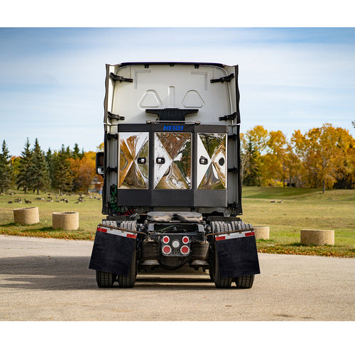 Cabinet Head Cab Rack, 70" H x 80" W