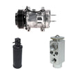 Compressor, Receiver Dryer, Expansion valve, O-rings and seals Fits Peterbilt 389 MX485 2013-2015