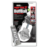 Flitz Buff Ball - Super Mini 2" - White w/1.76oz Tube Polish