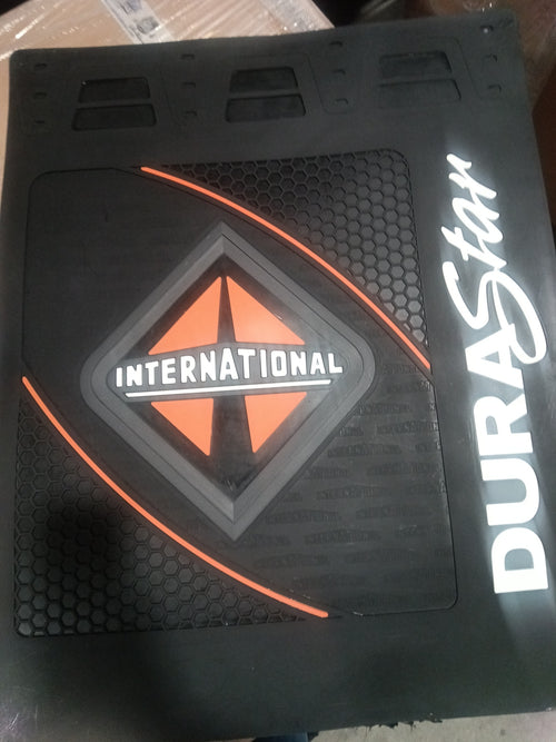 Mud Flap 24” X 30” International Dura Str,  Color black on pairs