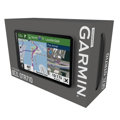 Garmin 7 inch GPS Custom Truck Routing and Truck And Trailer Services Directory