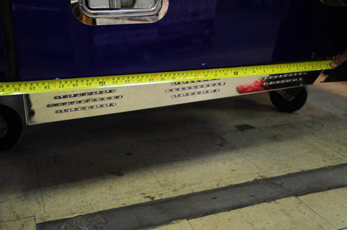 Cab & 68-3/4" Sleeper -1/4" Extension 2.5" Wide, (18 Lights) Columbia/Century (6) Cab Door Mounts (Pair) Lights Included.