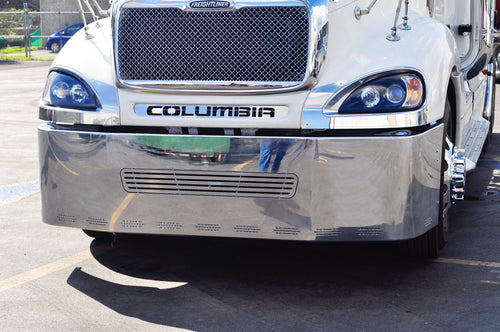 Headlight Freightliner Columbia Chrome Projector (Pair) Diver Side/Passenger Side