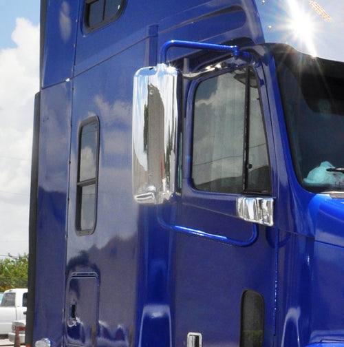 2005+ Mirror Cover Set Includes Driver And Passenger Side For 2005 And Newer Fits Freightliner Century And Columbia