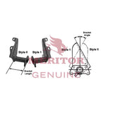 Brake Chamber Brackets Bracket Length: 10.20 in.