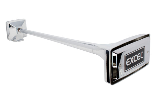 Air Horn Rectangular Bell 29in Overall Length/ 7/16in-24 Straight Female Port