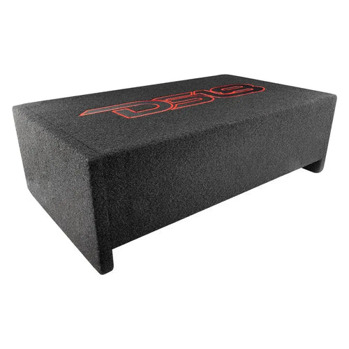 DS18 10" Loaded Amplified Shallow Down Fire Subwoofer Enclosure 250 Watts Rms