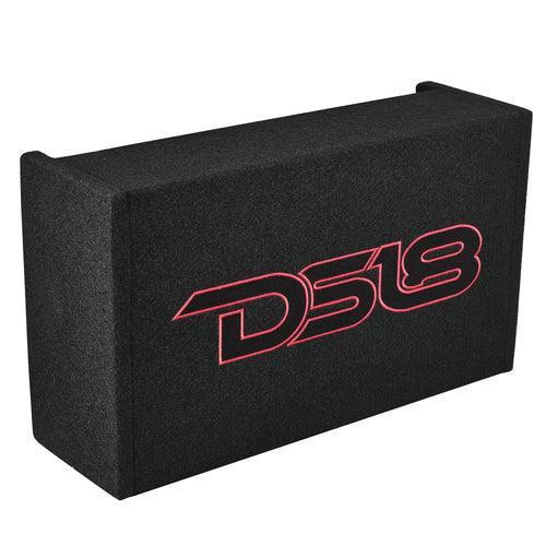 DS18 10" Loaded Amplified Shallow Down Fire Subwoofer Enclosure 250 Watts Rms