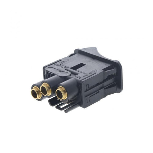 Suspension Dump Valve | (3) 1/4in Push to Connect Fittings | Length 2.65in | Mack Air Control Switches Application