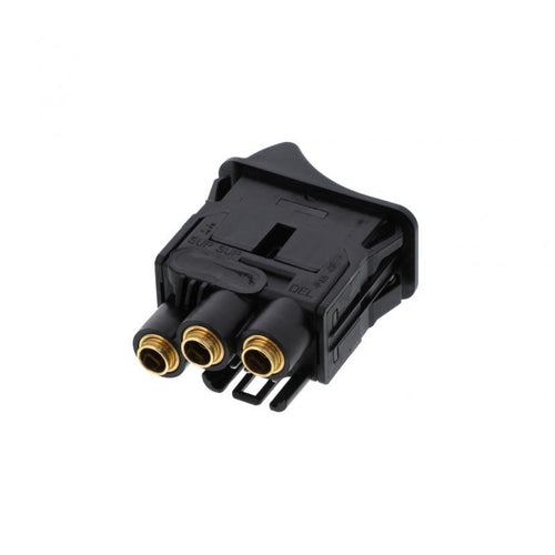 Neutral Control Valve (3) 1/4in Push to Connect Fittings Length 2.65in Mack Air Control Switches Application