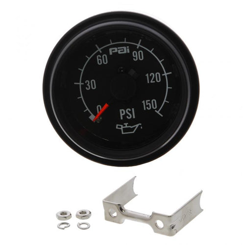 Oil Pressure Gauge w/ International Symbols Mechanical