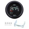 Voltmeter Gauge 24 Volt Electrical Includes Mounting Hardware 2-1/8in Dashboard cutout