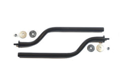 Minimizer Mounting Tubes  1 5/8″ x 30″ Offset single bolt black e-coat mounting tubes