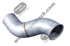 Premium 5" Aluminized Turbo Pipe fits Freightliner Century / Columbia 12.7L ( No Pyro)