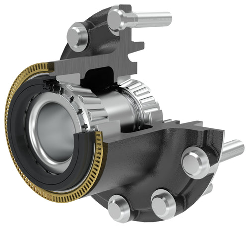 Timken Assembly Wheel Hub Units, 20K Lb, Front FL1 Pre-Adjusted Hub Loaded, SET445 / SET446