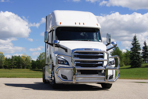 Bumper Grille Guard fits Freightliner Cascadia 116 And 126, New Style 2018-2025, Western Star 2023-2025 ,300 Series OEM PLASTIC BUMPER