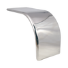 80"Extra Long Half Fender Stainless Steel 304, Perfect Mirror Finish 14 Gauge (Pair) ( WIDE)