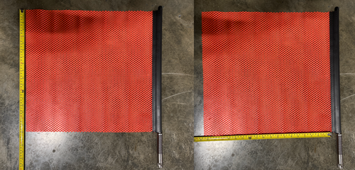 Ez-mount Flag Assembly Kit Orange Flag