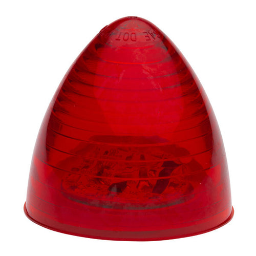 Red Hi Count® 2 1/2" 13-Diode Beehive LED Clearance Marker Lights