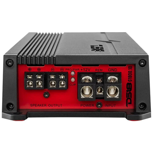 DS18 GEN-X Class D 1-Channel Amplifier | 600W RMS @ 1-Ohm