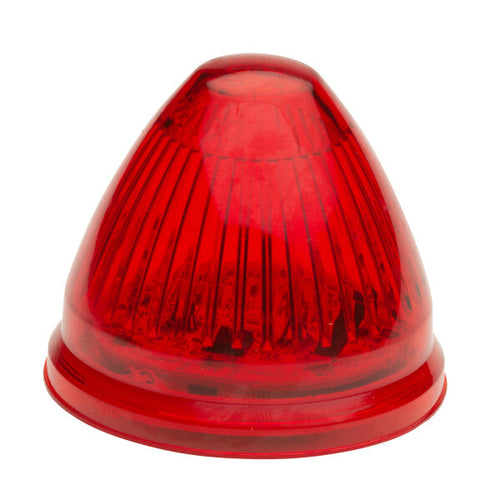 Red Hi Count® 2" 9-Diode Beehive LED Clearance Marker Lights