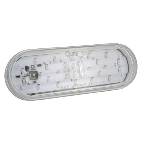 Grote Red/Clear Hi Count® Oval LED Stop Tail Turn Lights