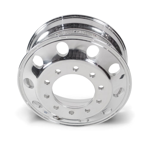 Aluminum Wheel Alcoa 22.5 X 8.25. 10-Holes, Bright Finish On Both Sides Old, GAULT397, GA882677, GA883677