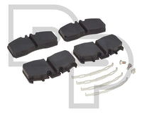 Disc Brake pad set - axle	1	Up to 28.6k, pad springs included - Fras-Le OE Equivalent