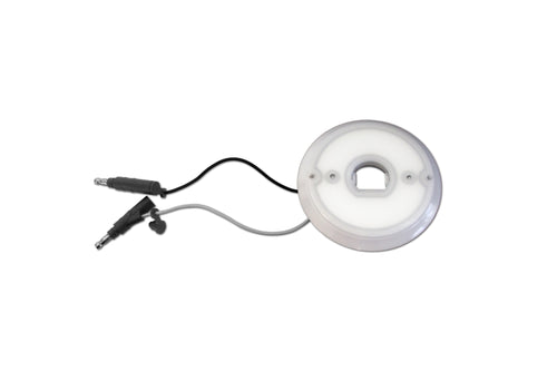 Halo Glow Light with Amber LED for Watermelon Lights, complete with 2 wire .180FM plugs