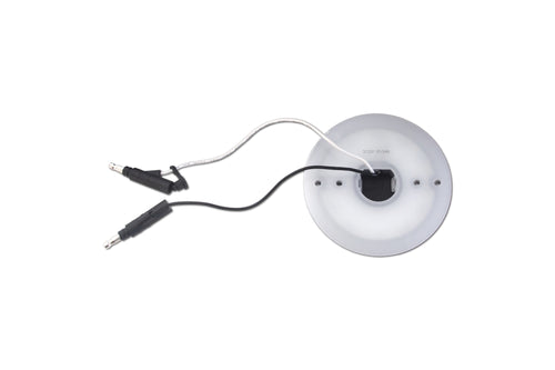 Halo Glow Light with Red LED for Watermelon Lights, complete with 2 wire .180FM plugs.