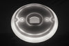 Halo Glow Light with White LED for Watermelon Lights, complete with 2 wire .180FM plugs.