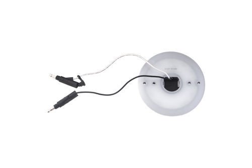 Halo Glow Light with White LED for Watermelon Lights, complete with 2 wire .180FM plugs.
