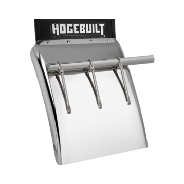 30" U-Bolt Style Quarter Fender 430 S.Steel 16GA Perfect Mirror Finish Pair Hogebuilt