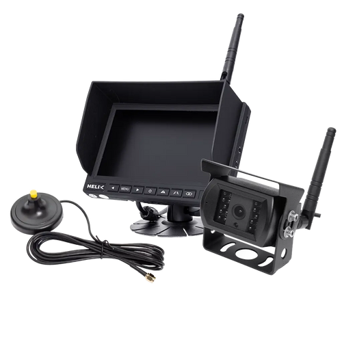 Helix Wireless Camera System – 7″ Color Monitor & Camera