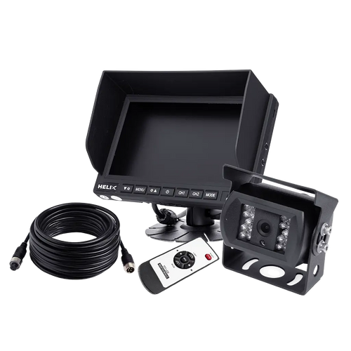 Helix Wired Camera System – 7″ Color Monitor & Camera