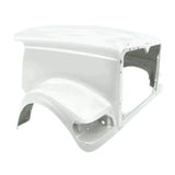 New Hood Fits International 9900i Short, 5900i 1999 & Up W/ Air Breather Cuts & Crossbar Curved Windshield