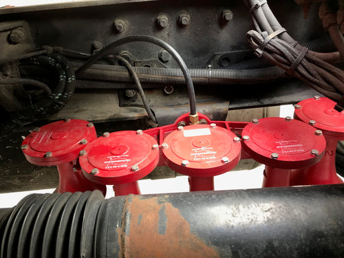 5 Bell Heavy Duty Train Horn - 5/8” Air Hose