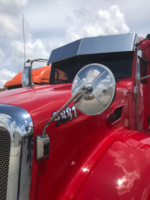 Stainless Steel Mirror Pod With Bracket ( Each )