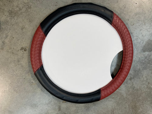 18” Steering Wheel Cover Red