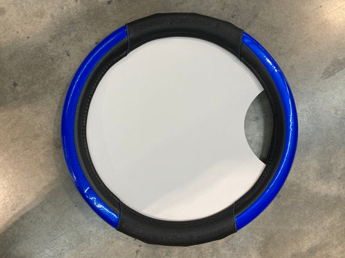 18” Steering Wheel Cover Bright Blue