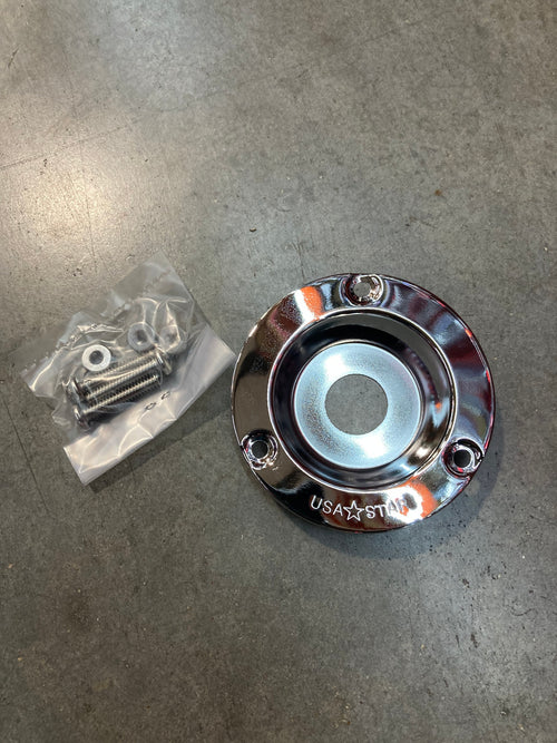 Stainless Steel Chrome Flange Mount For 2” Sealed Light ( Light Hole 3/4")
